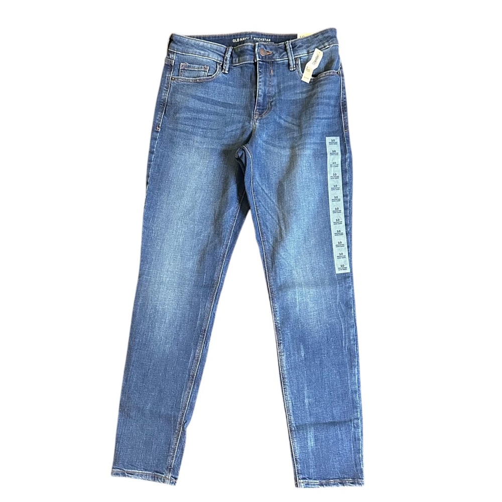 Old Navy Super Skinny Mid Rise Jeans